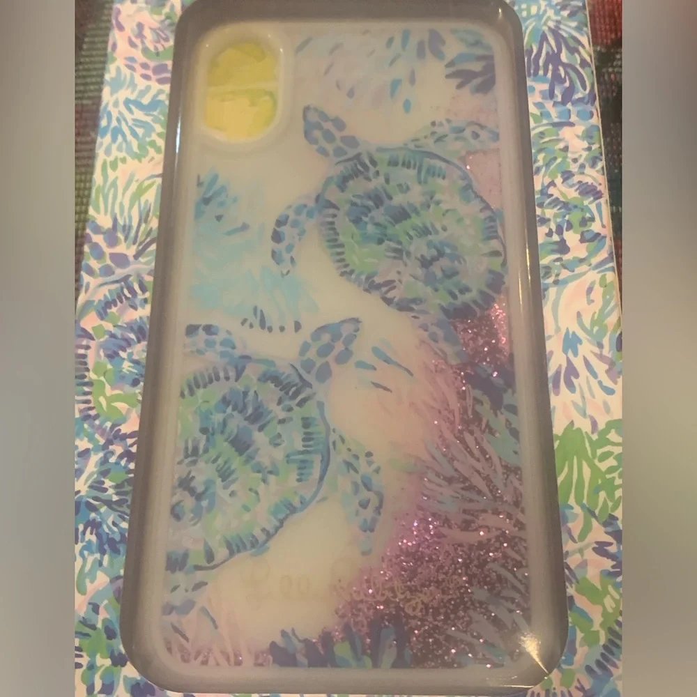 NIB Lily Pulitzer Glitter iPhone Case (NWT)